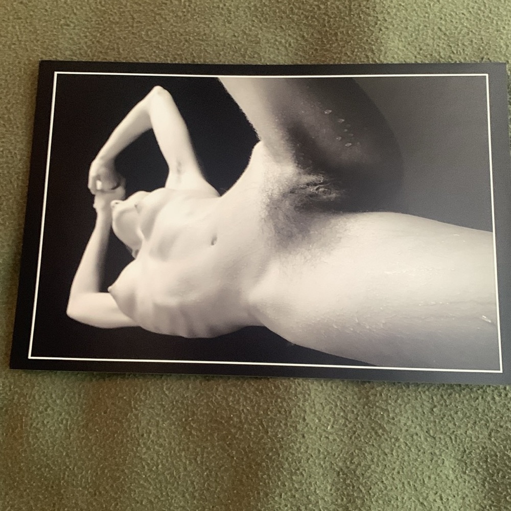 Set of 8 nude photos in black and white by Patrick Fagot. Approximately 12” x 8” - Picture 6 of 15